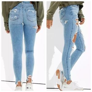 American Eagle Super High Rise Jegging Size 6R